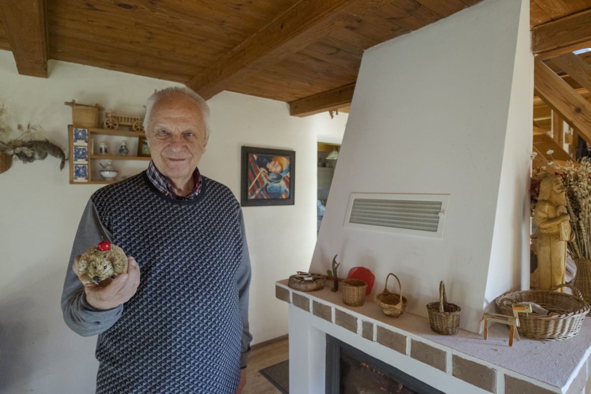 Tak Stefan Niesiołowski mieszka na działce