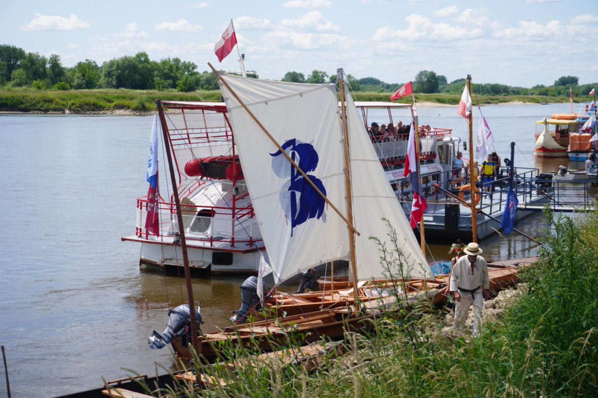 Sandomierz. Bulwary nad Wisłą