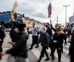 Strajk Kobiet: Protest w Gdańsku! Policja użyła gazu. 4 osoby zatrzymane [ZDJĘCIA]