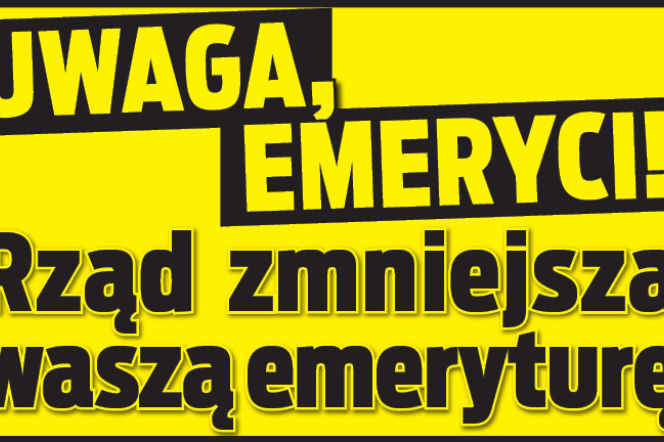 Zajawka - emerytury