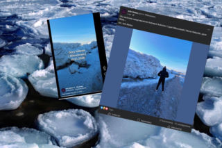 Lodowe góry nad morzem? Internauci nie wierzą własnym oczom! 