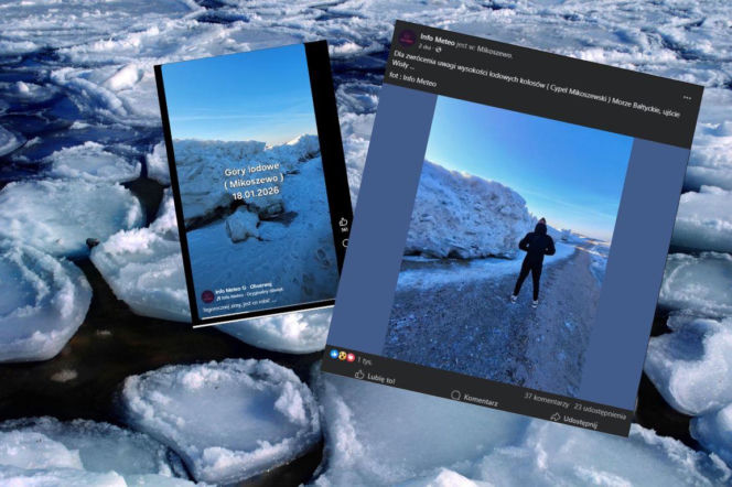 Lodowe góry nad morzem? Internauci nie wierzą własnym oczom!