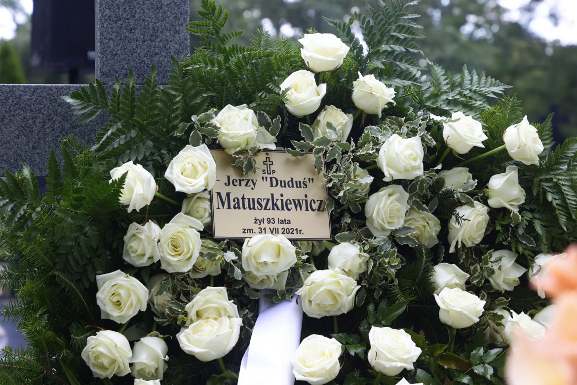 Pogrzeb Jerzego "Dudusia" Matuszkiewicza