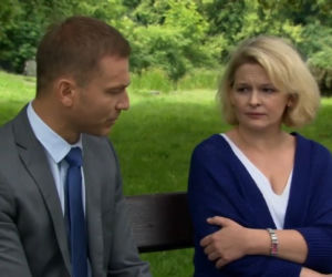 M jak miłość odc. 1088. Andrzej (Krystian Wieczorek), Marta (Dominika Ostałowska)
