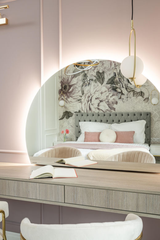 90-m mieszkanie w stylu glamour