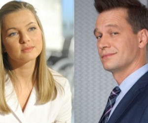 Na dobre i na złe, Falkowicz (Michał Żebrowski), Marta (Katarzyna Bujakiewicz)