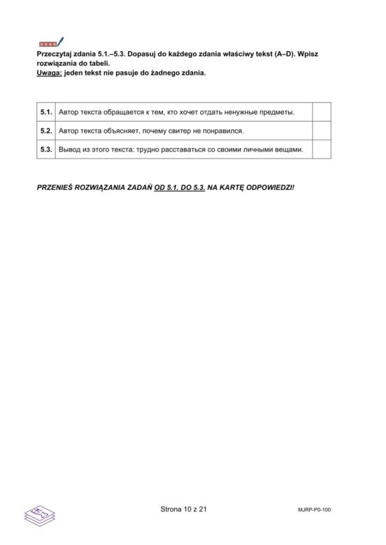 Matura 2025: rosyjski 7.05.2025. Arkusze CKE i odpowiedzi. Poziom podstawowy [Formuła 2023]	