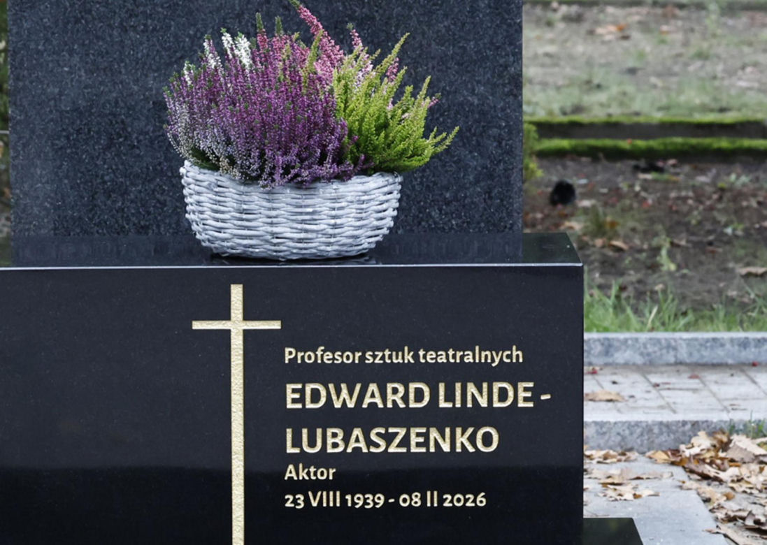 Edward Linde-Lubaszenko. Grób