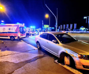 Ksiądz rozjechał motocyklistów na Łopuszańskiej 