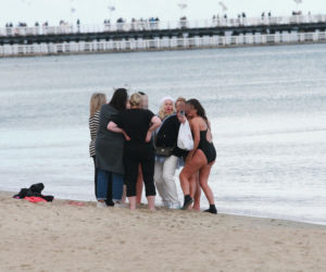 Morsy dorwały Joannę Kurowską na plaży