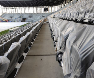 Stadion Pogoni Szczecin czeka na przyjęcie kibiców