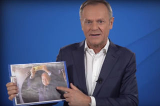 Tusk zadrwił z Glapińskiego i jego pensji. Chce też zamrozić raty kredytów