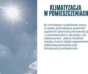 Praca w upale. Co musi zapewnić pracodawca? Jakie przywileje ma pracownik?
