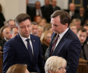 Pożegnanie marszałka seniora Kornela Morawieckiego