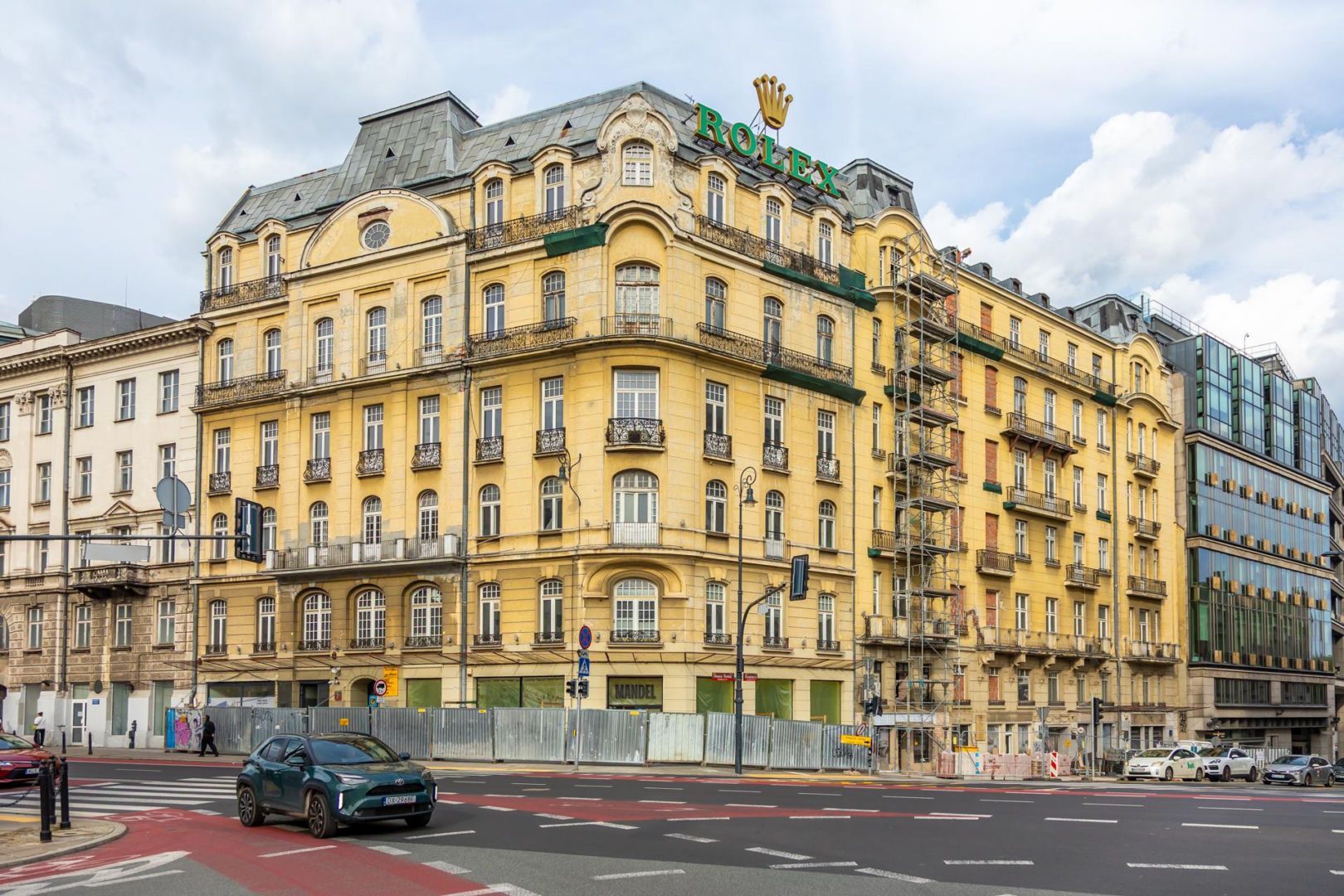 Remont kamienicy Natansona przy ul. Nowy Świat 2 w Warszawie