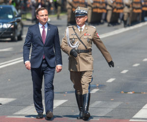 Prezydent Andrzej Duda na Święcie Wojska Polskiego