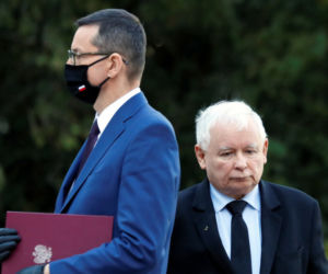 Jarosław Kaczyński i Mateusz Morawiecki