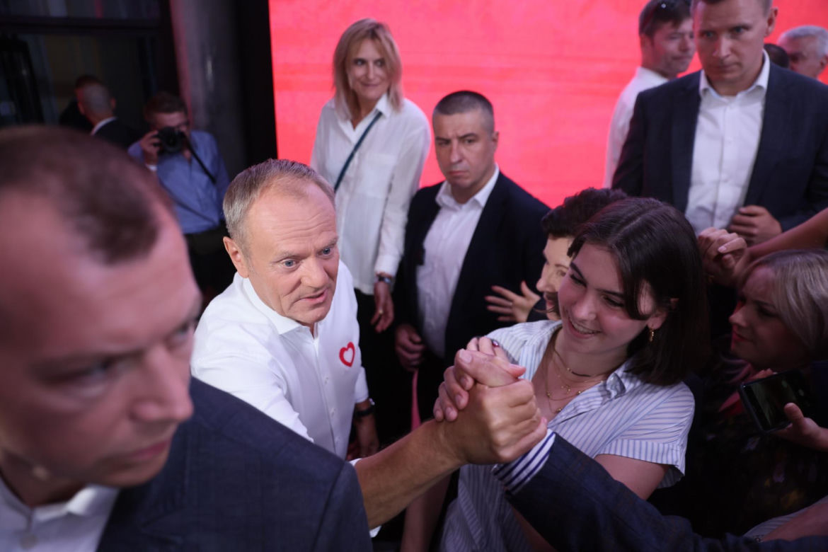 KO wygrywa wybory do Parlamentu Europejskiego "Polska jest liderem UE"