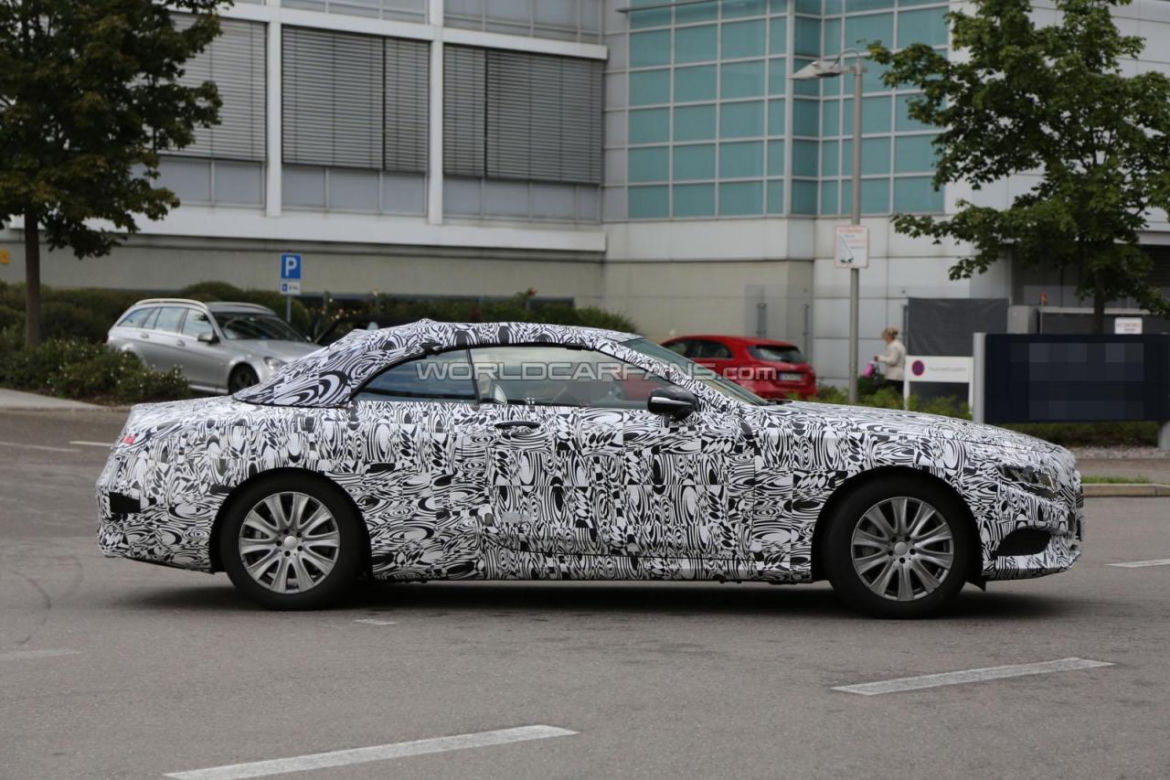 Mercedes Klasy S Cabrio - zdjęcia szpiegowskie