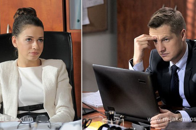 M jak MIŁOŚĆ. Iza (Sandra Staniszewska), Paweł Zduński (Rafał Mroczek)