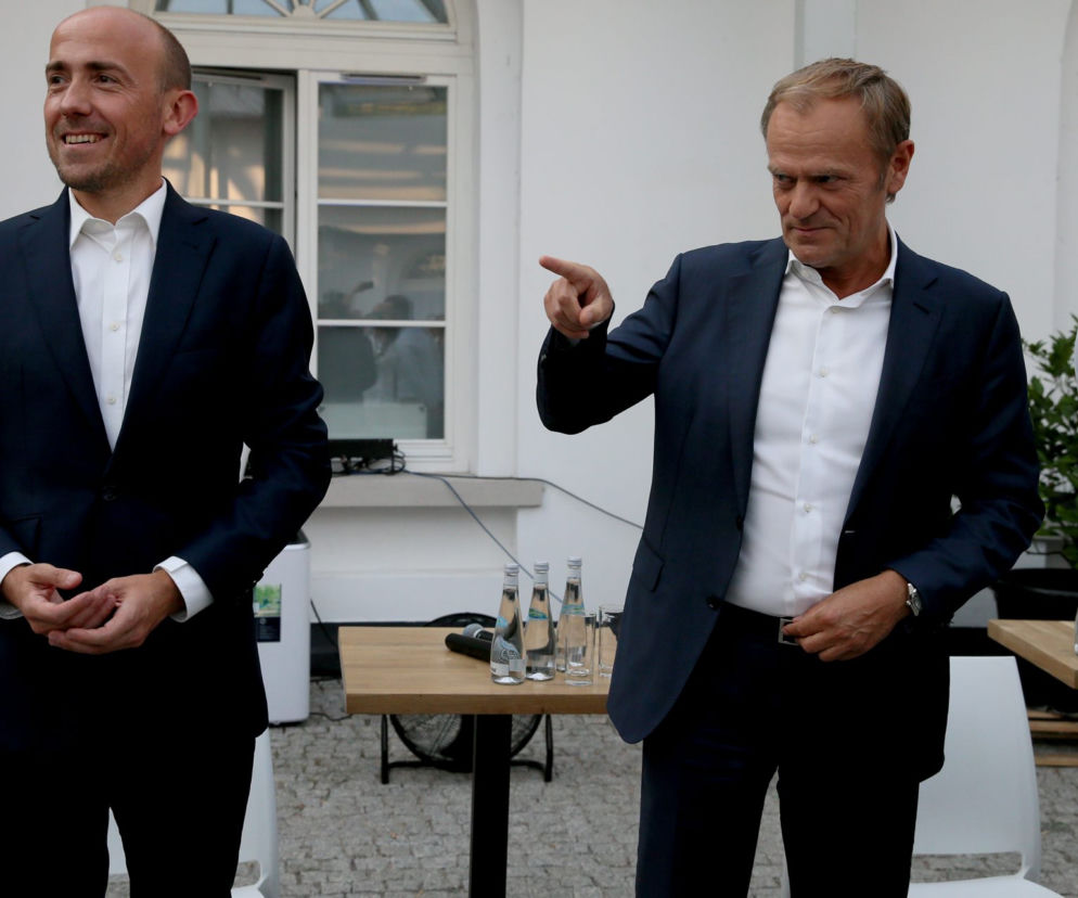 Spotkanie Donalda Tuska z politykami Koalicji Obywatelskiej