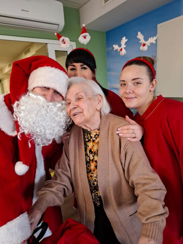 Mikołaj odwiedził seniorów