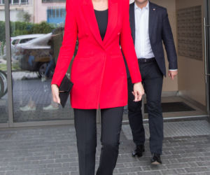 Agata Duda kwitnie na wiosnę