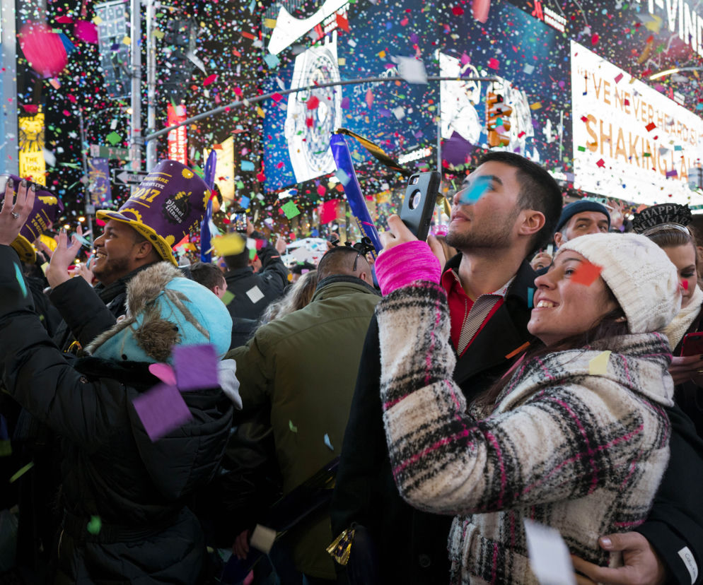 Sylwester wraca na Times Square