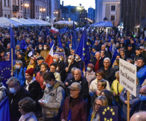 Toruński protest przeciwko orzeczeniu TK