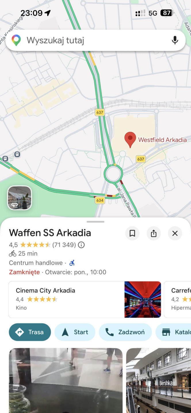 Skandal w Google Maps. Ktoś zmienił nazwy znanych miejsc w Polsce