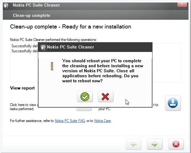 Nokia PC Suite Cleaner 7.1.1