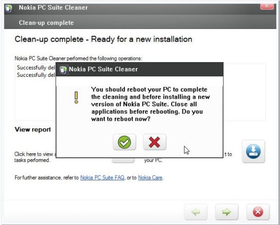 Nokia PC Suite Cleaner 7.1.1