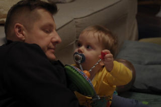 M jak miłość odc. 1930. Paweł (Rafał Mroczek), Antoś (Mikołaj Jankowski)