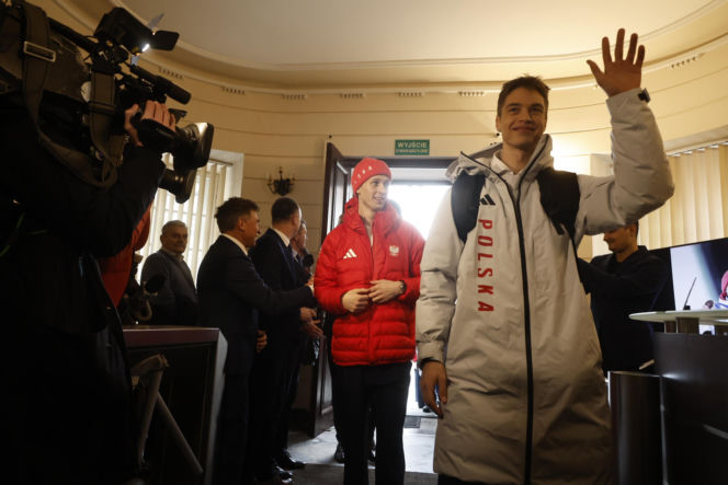 Kacper Tomasiak, Władimir Semirunnij i inni na spotkaniu u Ministra Sportu