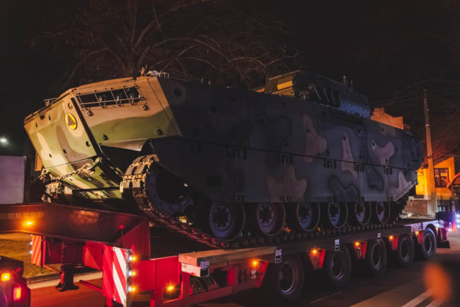 BWP Borsuk w 15 Giżyckiej Brygadzie Zmechanizowanej