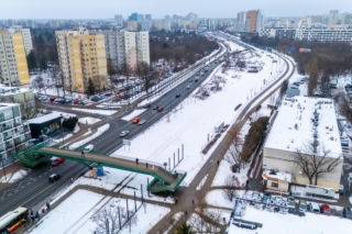 Remont alei Stanów Zjednoczonych w Warszawie