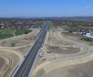 Budowa węzła Niepołomice na autostradzie A4