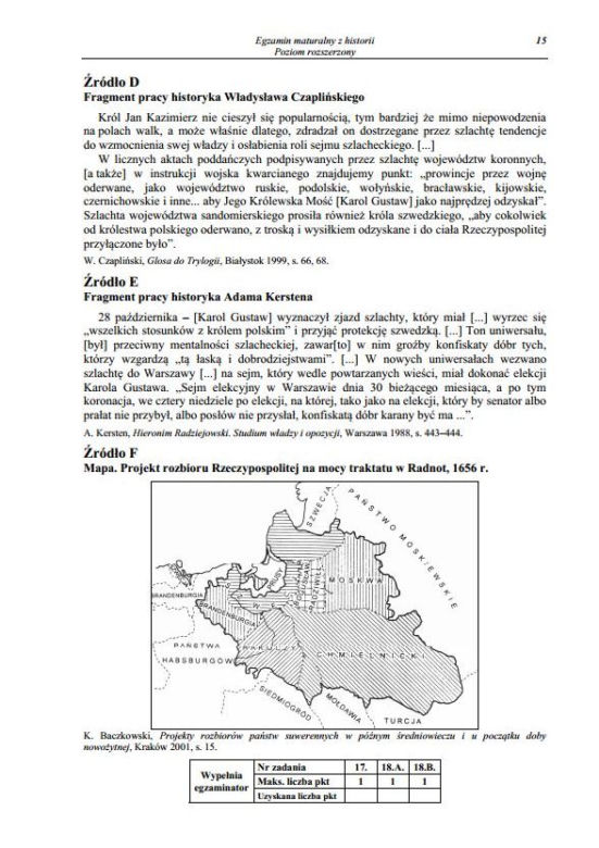 Matura 2014 Historia poziom rozszerzony