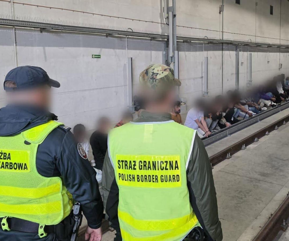 Ciężarówka pełna migrantów zatrzymana w Budzisku. 50-latek aresztowany