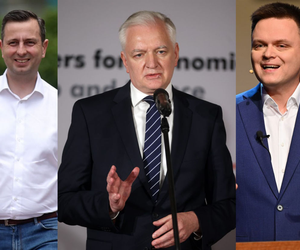 Władysław Kosiniak-Kamysz, Jarosław Gowin, Szymon Hołownia