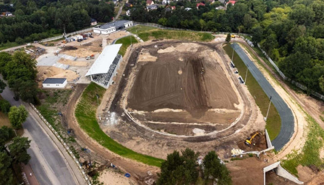 Remont stadionu Granatu w Skarżysku (lipiec 2026)