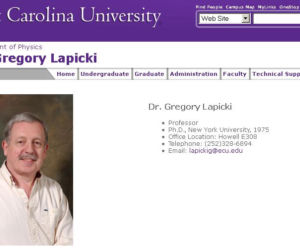 Grzegorz Łapicki, Gregory Lapicki, syn Andrzeja Łapickiego