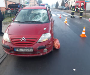 91-latek POTRĄCONY na przejściu dla pieszych