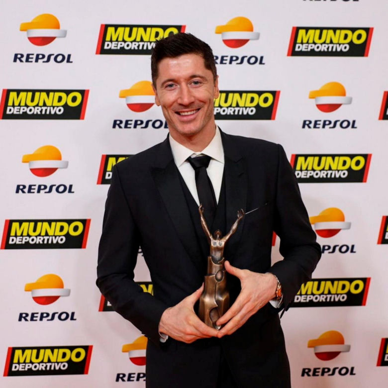 Lewandowski z żoną zadał szyku na gali