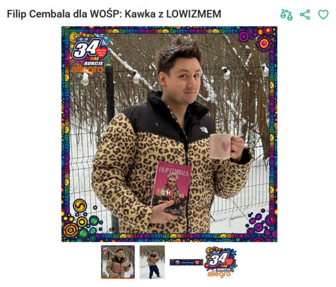 Gwiazdy grają z WOŚP na całego. Od sukni Santor po rakietę Świątek. Są też nocowanka z Wieniawą, pląsy z Musiałem i pranie z Dereszowską