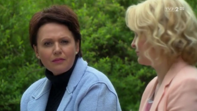 M jak miłość odc. 1159. Marta (Dominika Ostałowska), Marysia (Małgorzata Pieńkowska)
