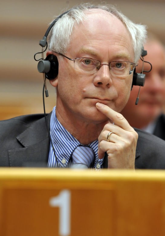 Herman Van Rompuy przewodniczący Rady Europejskiej 