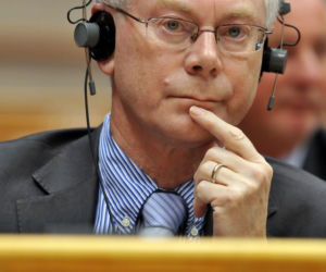 Herman Van Rompuy przewodniczący Rady Europejskiej 