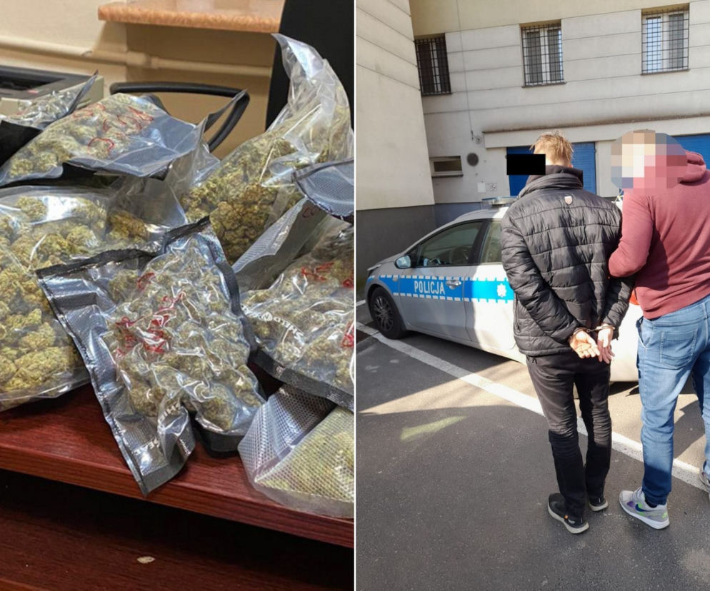 Ćwierć miliona w gotówce i cztery kilo dragów. Akcja policji na Pradze-Południe