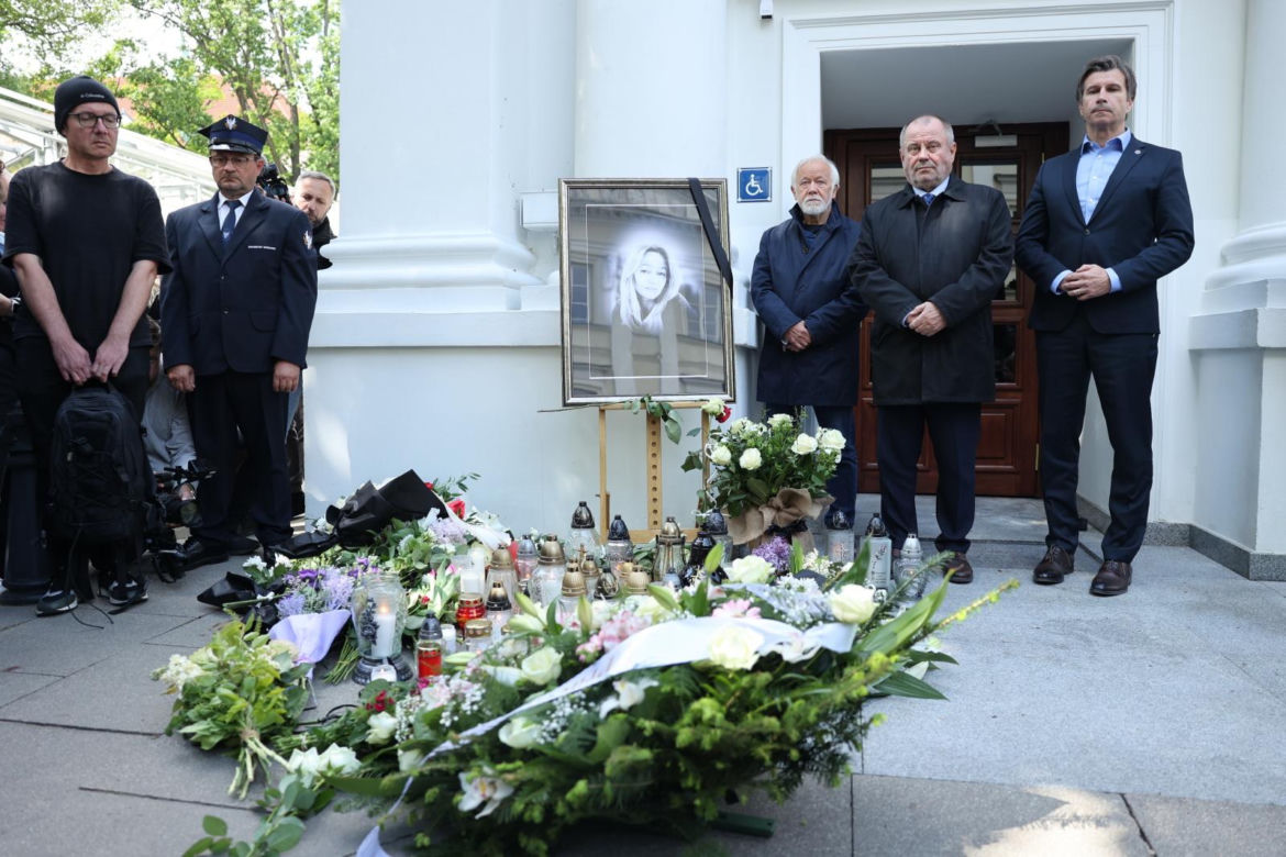 Upamiętnienie brutalnie zaatakowanej pracowniczki UW (8.05.2025)